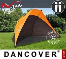 Namiot campingowy  2-osobowy, Pomarańczowy/Ciemno-szary